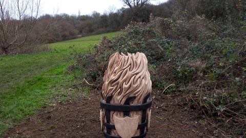 Beacon Sculpture part of a new trail at Robinswood Hill